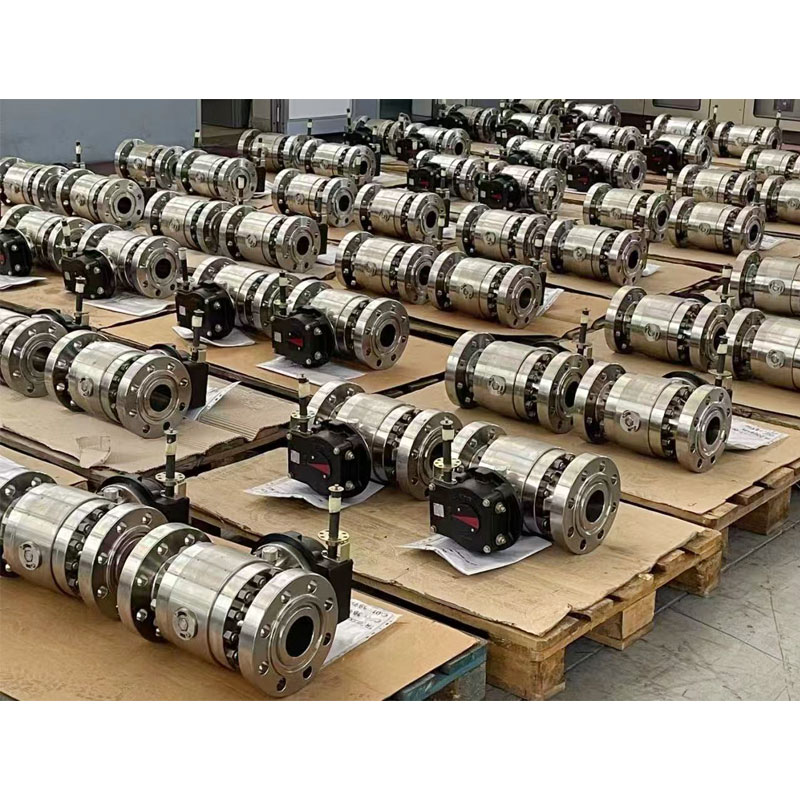 High-temperature and high-pressure GKTV ball valve in power plant steam line